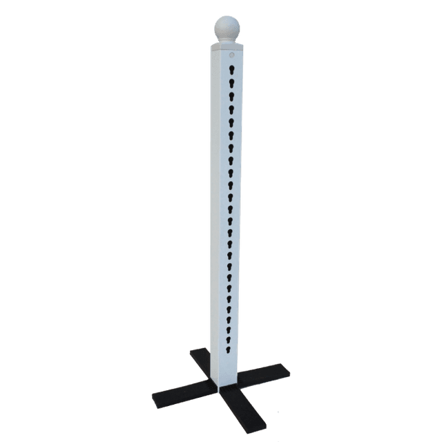 Chandelier de 170 cm avec pied en PVC