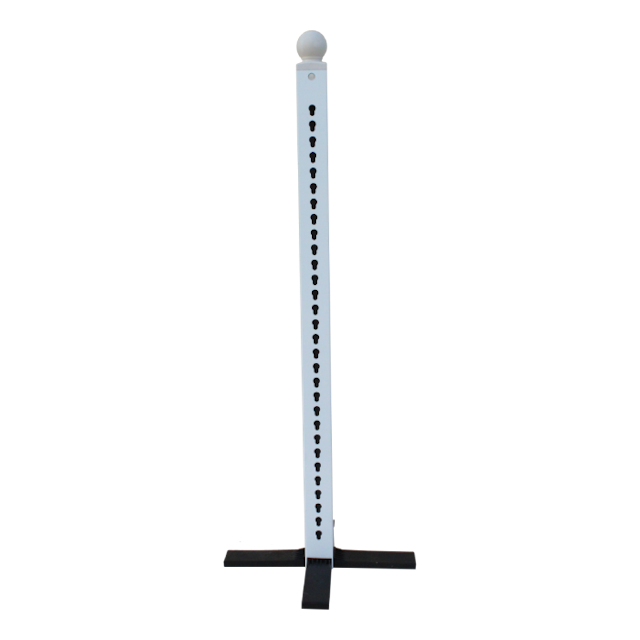 Chandelier de 190 cm. avec pied en PVC