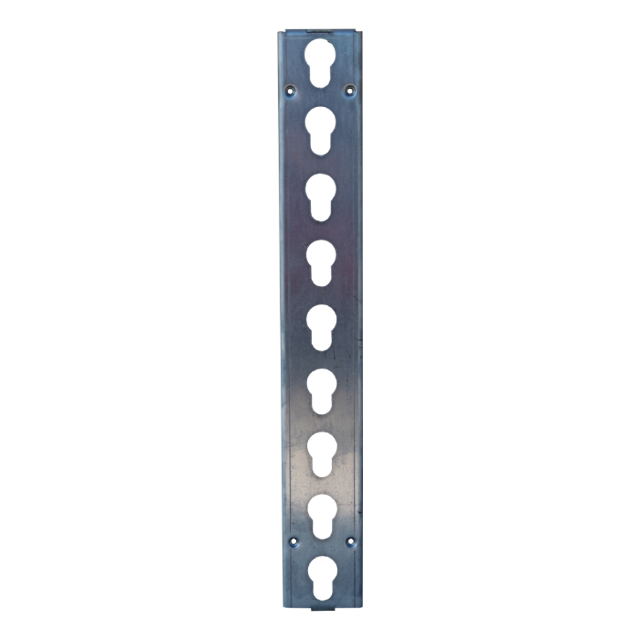 Metal keyhole track DE 50 cm.